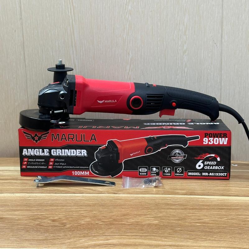 Máy Mài Chà Đánh Bóng Cầm Tay Marula Công Suất 930W Lưỡi 100mm Thông Dụng Chuẩn Đồng 100%