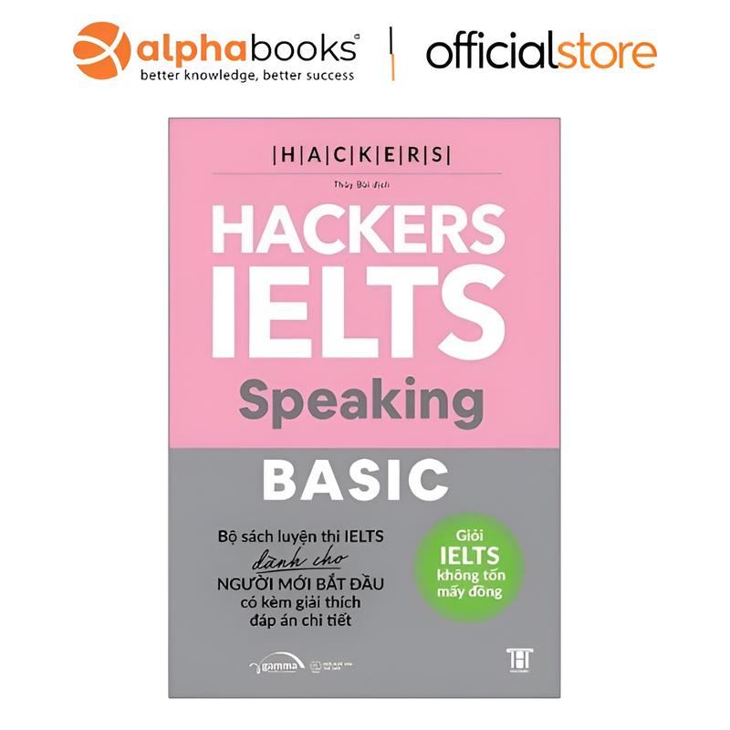 Sách - Hackers Ielts Basic - Speaking - AlphaBooks