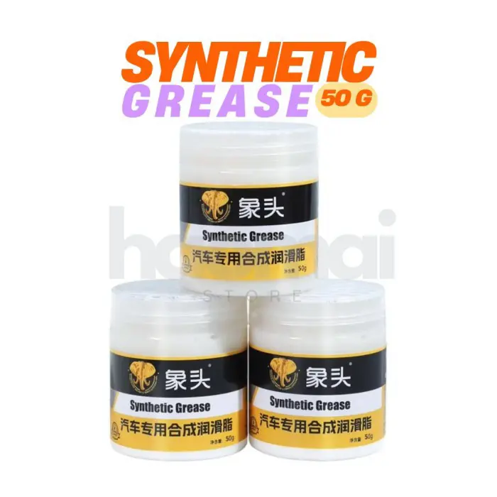 Grease Gemuk Putih Sintetis Multifungsi Pelumas Engsel Pintu Rel Sunroof Spion Hidrolik Mobil Motor Synthetic Grease