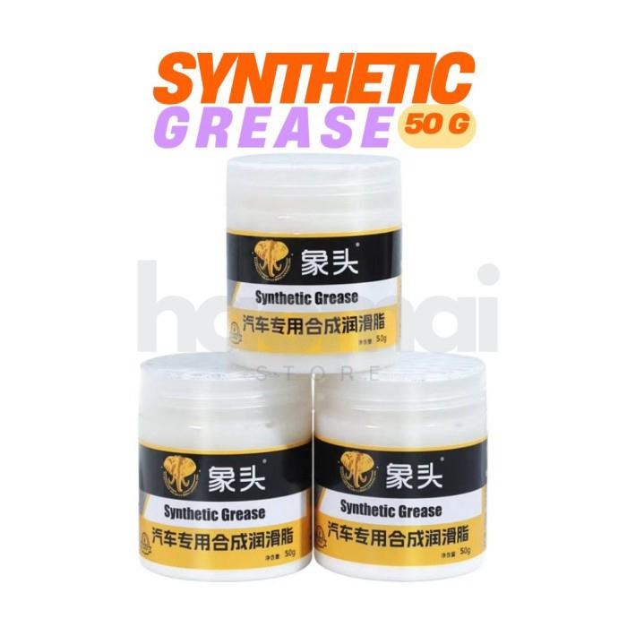 Grease Gemuk Putih Sintetis Multifungsi Pelumas Engsel Pintu Rel Sunroof Spion Hidrolik Mobil Motor Synthetic Grease 0