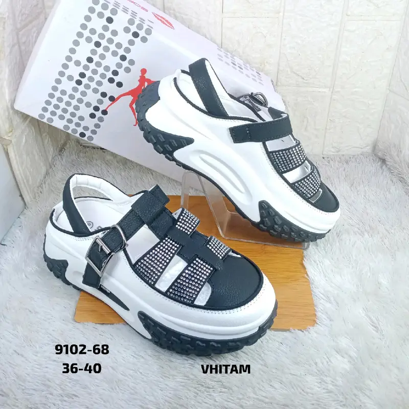 SANDAL WEDGES IMPORT WANITA SOFIYA 9102-68 2