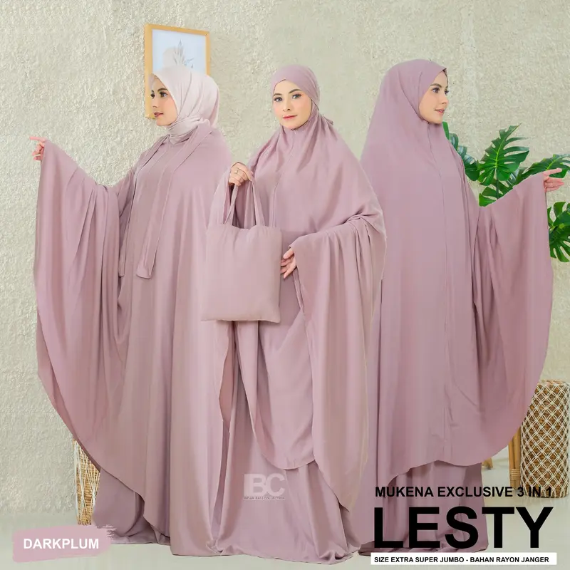 MUKENA EXTRA JUMBO 3 IN 1  LESTY 4