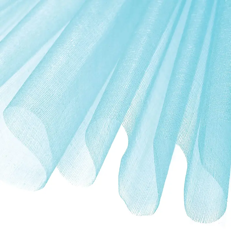 Organza Roll Snow Sheer Glitter Fabric 25m x 29cm for Wedding Venue, Chair Bow Sash, Table Runner, Christmas Event, Party Decoration Gift Light Lightweight Ornaments 2