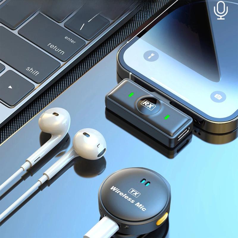 Product Introduction of JOCEEY-S3 Wireless microphone, Wireless Charging Box microphone, Magnetic Wear lavaliere Mic for USB-C Android, Video Record, In 17