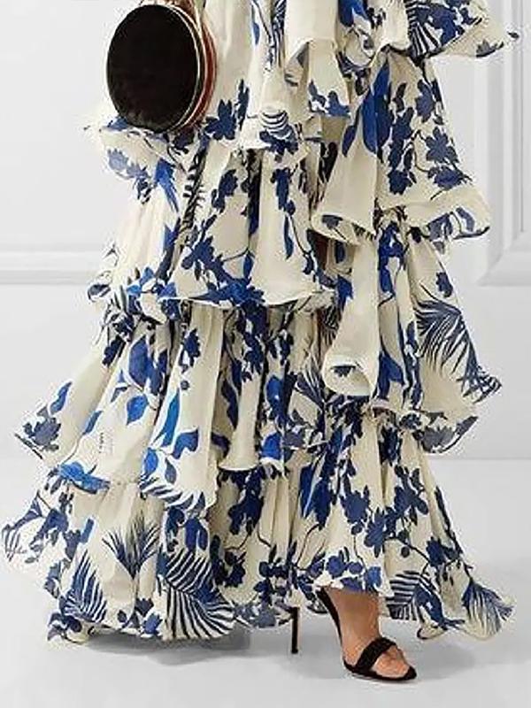 Product Introduction of Váy In Hình, Váy Xòe Lớn, Phong Cách Kỳ Nghỉ Bohemian Châu Âu Và Mỹ Mới Mùa Hè Xuyên Biên Giới, Dây Đeo, Thích Hợp Cho Năm 2024, Phong Cách Lolita 5