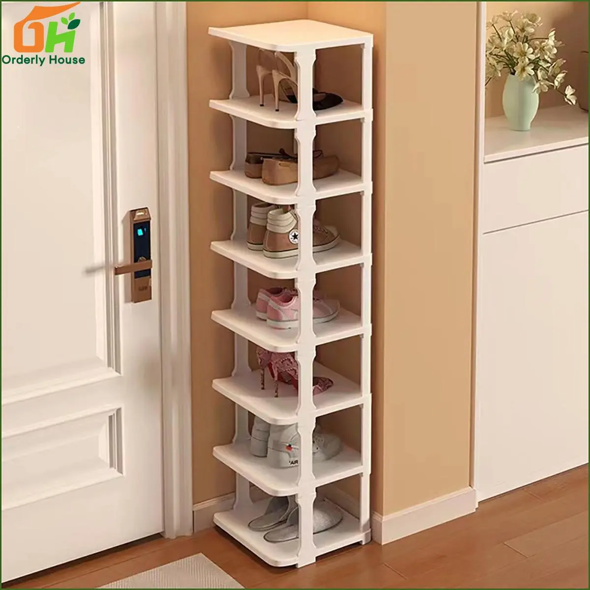 6-Layer Shoe Rack Shoe Cabinet Dustproof Shoe Rack Organize - TikTok ...