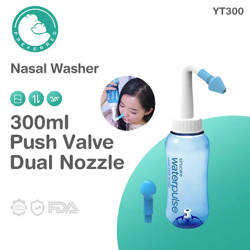 Preferred Botol Plastik Pembersih Hidung Portabel Dewasa / Pencuci Hidung / Semprot Pencuci Hidung / Pencuci Hidung (1 Pencuci Hidung) / Botol Pulsa Air / Pot Neti Dewasa / Pencuci Sinus Hidung / Alat Sinusitis Cleaning YT300
