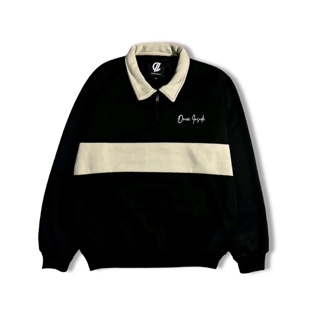 RGBY Hitam List Beige