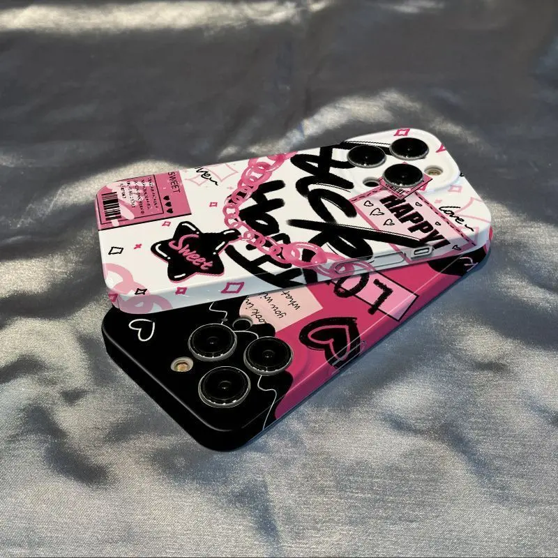 Glossy fylin shell hot girl style phone case iPhone 11 12 13 14 Pro Max 15pro 7 8 plus X 11pro 14pro 13pro XS Max 2022 phone cover case16promax 16pro 16plus 16