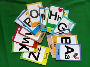Flashcard/Mainan Edukasi Anak/Alfabet/Harga Murah Anak Kartu Permainan