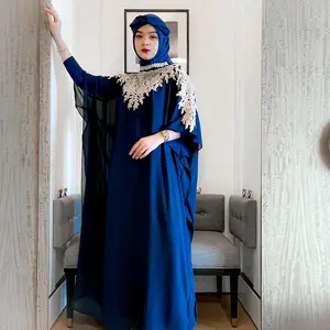 HALIMAH - Khanza Baju Abaya Kaftan Lebaran Terbaru 2026 Idul Fitri Simpel Elegan Bukber Outfit