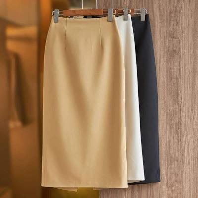 LUMI Fashion - Chân Váy Bút chì Dáng Dài 2 lớp xẻ sau 70cm sang chảnh BC702K Nữ Women