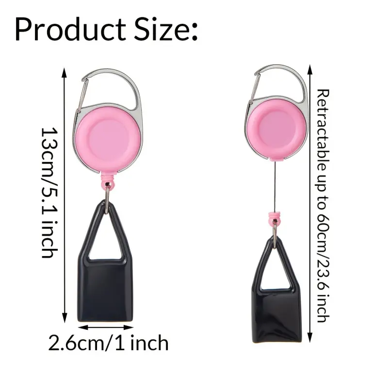 8pcs Retractable Lighter Clip Assorted Color Lighter Holder Keychain with Clip Classic Lighter Cover, Single Clip for Convenience, Black, White, Red, Blue, Yellow, Green, Pink, Orange 4