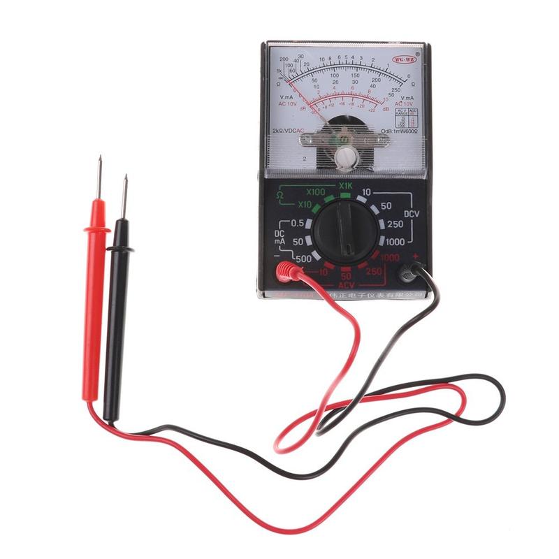 Multimeter Analog AC / DC, MF-110A, Dengan Pen Ujian, AC / D - TikTok ...