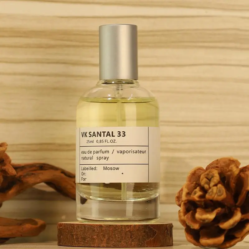25ML Sandalwood Perfume, 1 Box Wooden Fragrance Perfume, Warm & Spicy, Rich in Layers, Suitable for Daily Office, Travel and Gifts 6