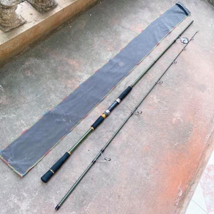  Cần 2 khúc  loại 1  EXPANDE  DE  khoen fuji,phôi carbon xoắn X toàn thân  phôi cần dầy 0.7mm,phôi cacbon màu xanh xoắn X,cần đánh bạo lực tải cá lớn  Phù hợp đánh tra,đánh ngâm,lure Bạo lực..đánh biển sông hồ,đập.. 