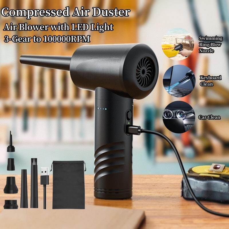Aazon.co: Copressed Air Duster, 100000RP Handheld Car Vacuu/Air