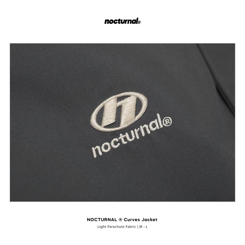 Product Introduction of Áo Khoác Dù Gió Nhẹ NOCTURNAL Curves Jacket Form Rộng Oversize Local Brand Nam Nữ Unisex 19