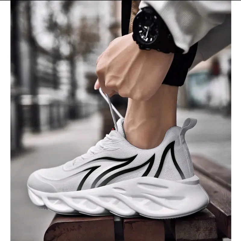 DES Sepatu Olahraga Sepatu Jogging Sepatu Pria Dan Wanita Full press API Uniseks Outdoor Running sepatu  jogging 4