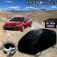 Gambar Sarung Mobil ALL NEW CAMRY Hitam POLOS Body Cover New Camry Full Black dari gardanshop Kota Administrasi Jakarta Timur 1 Tokopedia