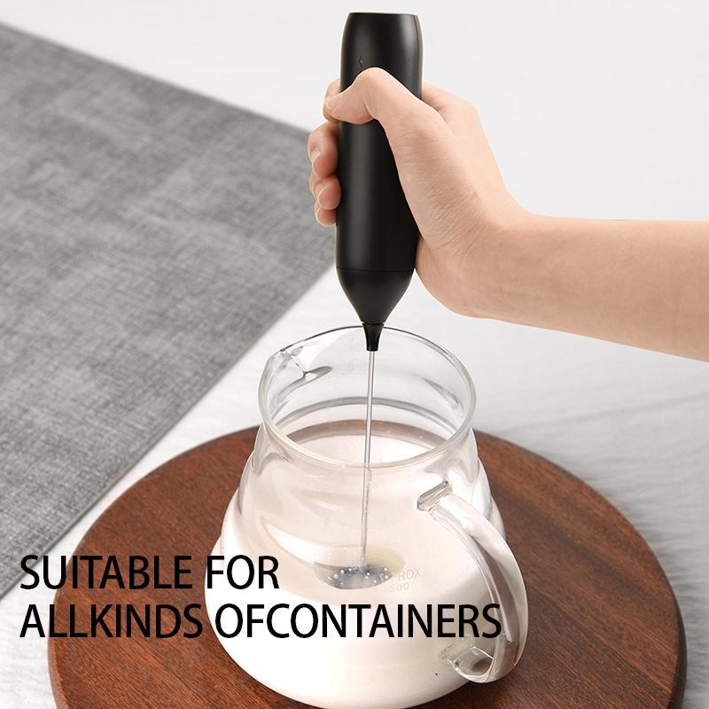 Handheld Electric Milk Frother, Type-C Rechargeable Coffee Milk Frother, Household Kitchen Appliances 3