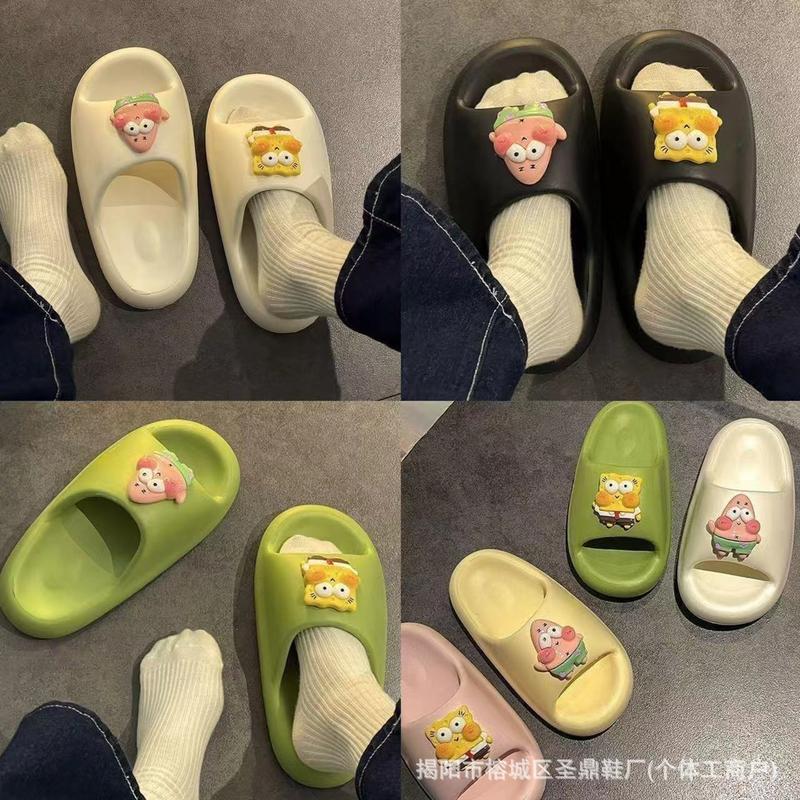 Product Introduction of 2025 New Couple Slippers for Women, Outdoor Wear, Soft Sole, Summer, Autumn, Winter, EVA Thick Sole, Indoor Non-Slip Slippers kate middleton wedge heels slipper  women 5