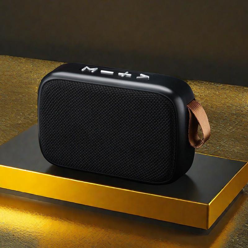 Loa Bluetooth vải không dây di động mini, không thấm nước, ngoài trời, HlFl, 3D, âm thanh nổi, máy nghe nhạc MP3, hỗ trợ đài FM, thẻ SD TF Củ Loa