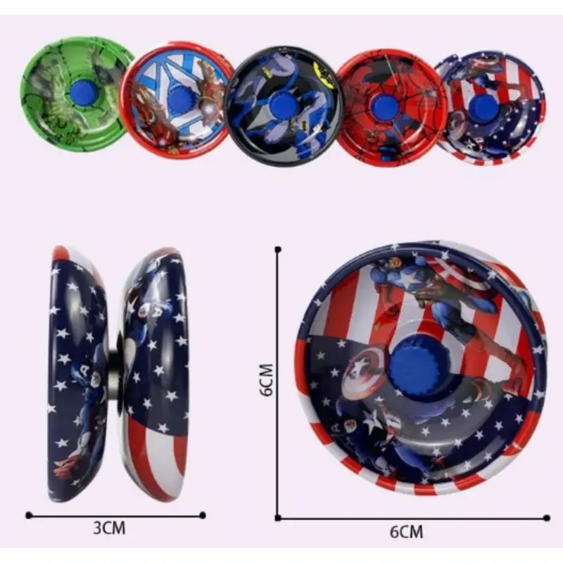 Yoyo sắt  Avengers Tốc Độ Cao Cho Bé - Đồ Chơi YOYO Vận Động Cho Bé 7