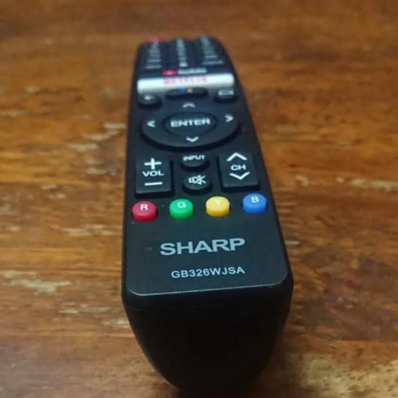 Điều Khiển Từ Xa Thay Thế Cho TV Thông Minh Android Sharp Youtube Netflix, GB326WJSA 0