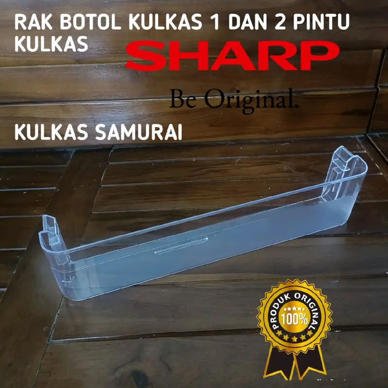 RAK BOTOL KULKAS SHARP SAMURAI KULKAS 1 PINTU DAN 2 PINTU KULKAS SAMURAI TYPE KULKAS LAMA ORIGINAL 3