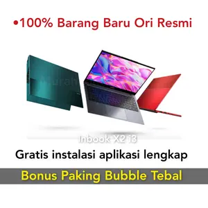 Laptop Murah Berkualitas infinix Inbook X2 Intel i3-1005G1 4Gb 255Gb 14" fhd IPS Windows 11 ori
