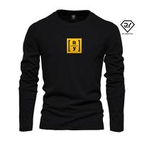 Gambar RY LIFESTYLE Kaos Pria Panjang Blok Box Gold Bahan Cotton 100% Nyaman Adem Size S-XXL Cocok untuk Pria dan Wanita Casual - Hitam, S dari Ry lifestyle id Kota Administrasi Jakarta Pusat 1 Tokopedia