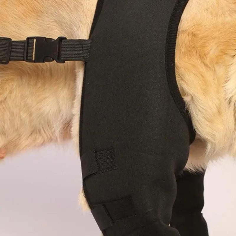 Practical Joint Injury Recovery Pet Knee Pad Knee Hip Joint Protect Torn Hind Leg Legs Protector Cloth 4Size Support Belt Pet 6