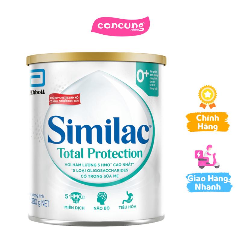  Sữa Similac Total Protection 0+  5 HMO+  380g  0 - 12 tháng  