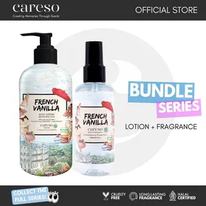 [BUNDLE Best Seller] CARESO Lotion + Fragrance Series