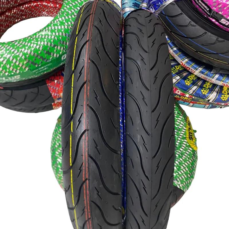 1 cặp lốp xe ex nhỏ sonic raider satrai sirius wars... size 17 ich dòng lốp  không ruột thương hiệu dplus ( thông số 70/90/17 và 80/90/17) 355