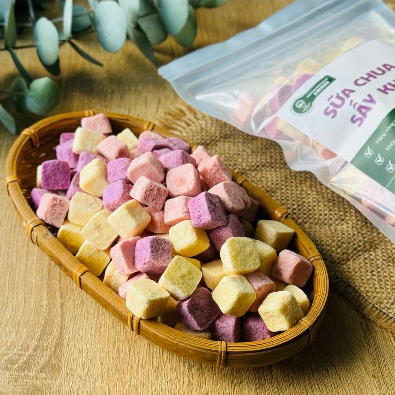Viên SC Trái Cây sấy Giòn - Cothuongdalat Chua Ngọt Chua Ngọt Food Thức Ăn Ăn Vặt sữa