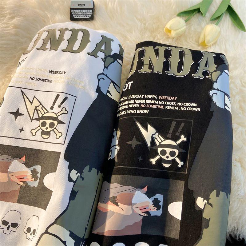 Product Introduction of Hip Hop Style Cotton Unisex Short Sleeve T-shirt 1