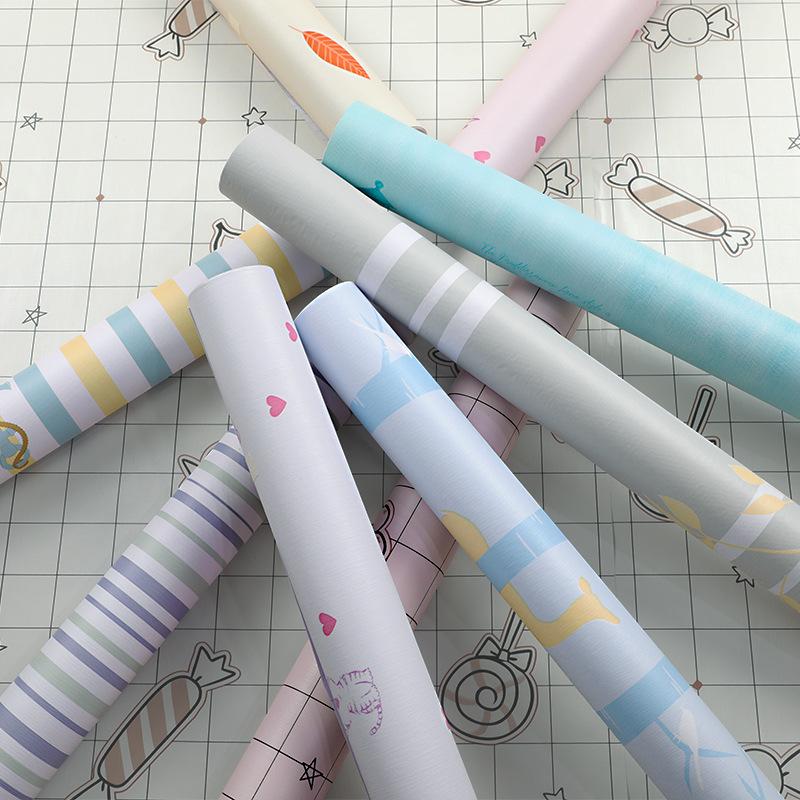 Product Introduction of BUNDLE !!! PAKET 5 ROLL/PCS WALLPAPER DINDING ALL VARIANT UKURAN PER ROLL 45CM X 8 METER ADIPATI 47