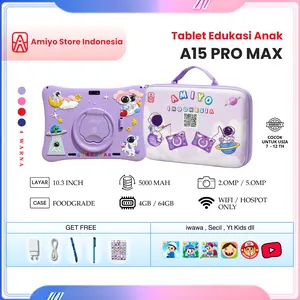 [NEW] Amiyo Tablet A15PRO MAX 10.03 Inch Tablet Edukasi Anak WiFi Only Hotspot Android 13 Anti Radiasi