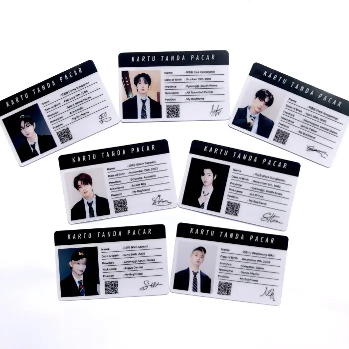 [kstuffind] ENHYPEN KARTU TANDA PACAR KTP EN ENHYPEN ENGENE MURAH ANTI AIR PHOTOCARD PC FOTO KARTU JUNGWON HEESEUNG JAY JAKE SUNGJOON SUNOO NI-KI