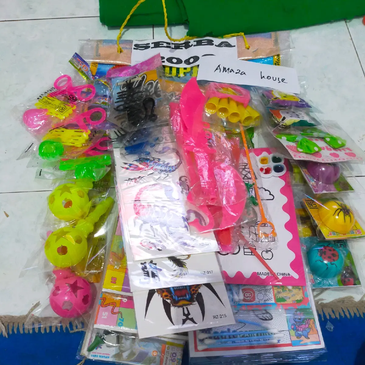 MAINAN RENCENG SERBA 2000 / MAINAN TITIP WARUNG / Isi 30 Toys