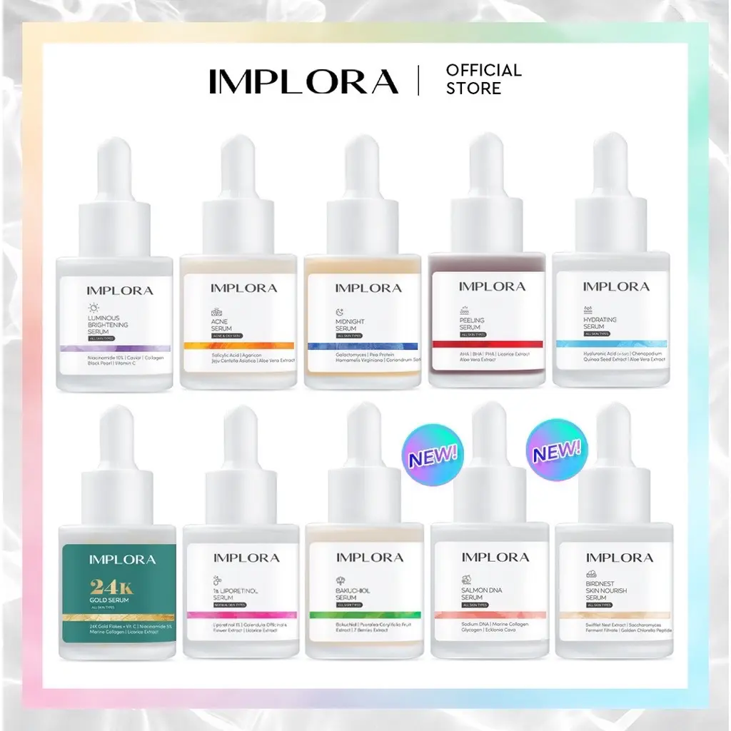 Implora Serum wajah/ Face Serum Original