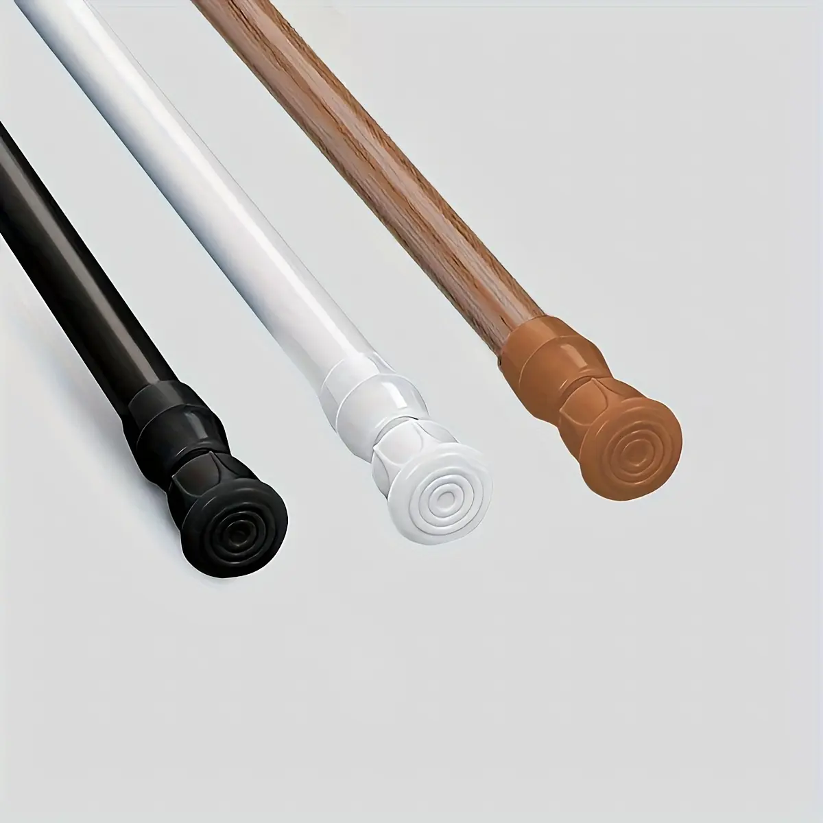 Versatile Adjustable Spring Tension Rod - Perfect For Shower Curtains, Closet Dividers & Home Decor - Easy Install