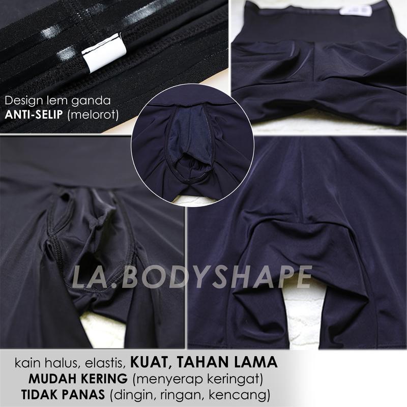 Product Introduction of Korset celana Pria meratakan perut pinggang paha nyaman bahan elastik 5