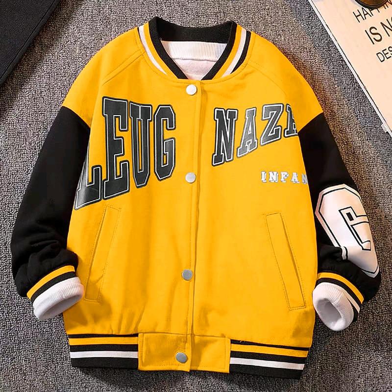 Gudang Outfit - Jaket Baseball Leug Fleece Panjang Sweater 3