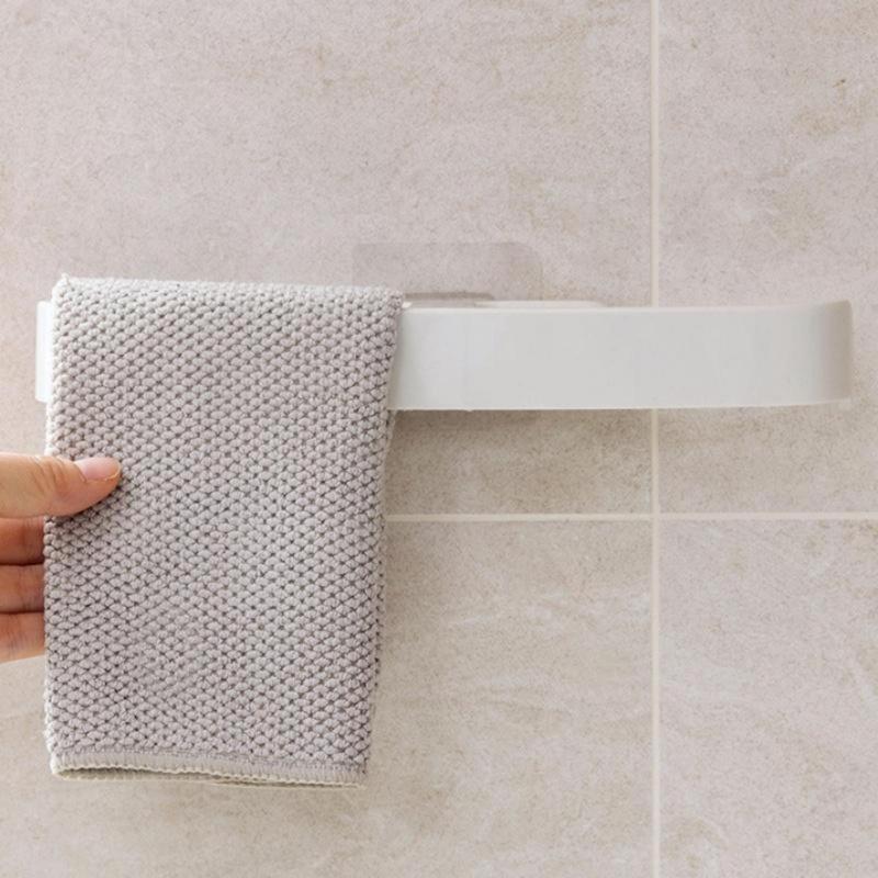 Giá Để Dép Treo Tường, Hàng Mới Về, Không Cần Đục Lỗ, Móc Treo Đồ Lặt Vặt, Chịu Lực, Thích Hợp Cho Khăn Và Thoát Nước, Tiết Kiệm Không Gian, Giá Để Giày Trong Phòng Tắm, Cuộc Sống Dễ Dàng 6