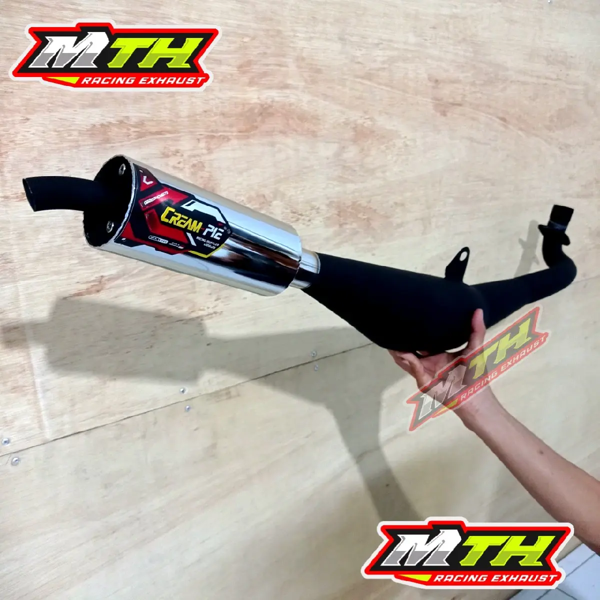 Knalpot racing Creampie FIS R force tornado Alfa sigma brafo kristal dll