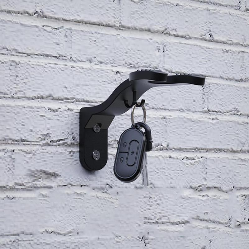 Product Introduction of Electric Vehicle Helmet Rack Wall Mounted Helmet Free Hat Motorcycle Helmet Storage Hook Rack J4V4 29