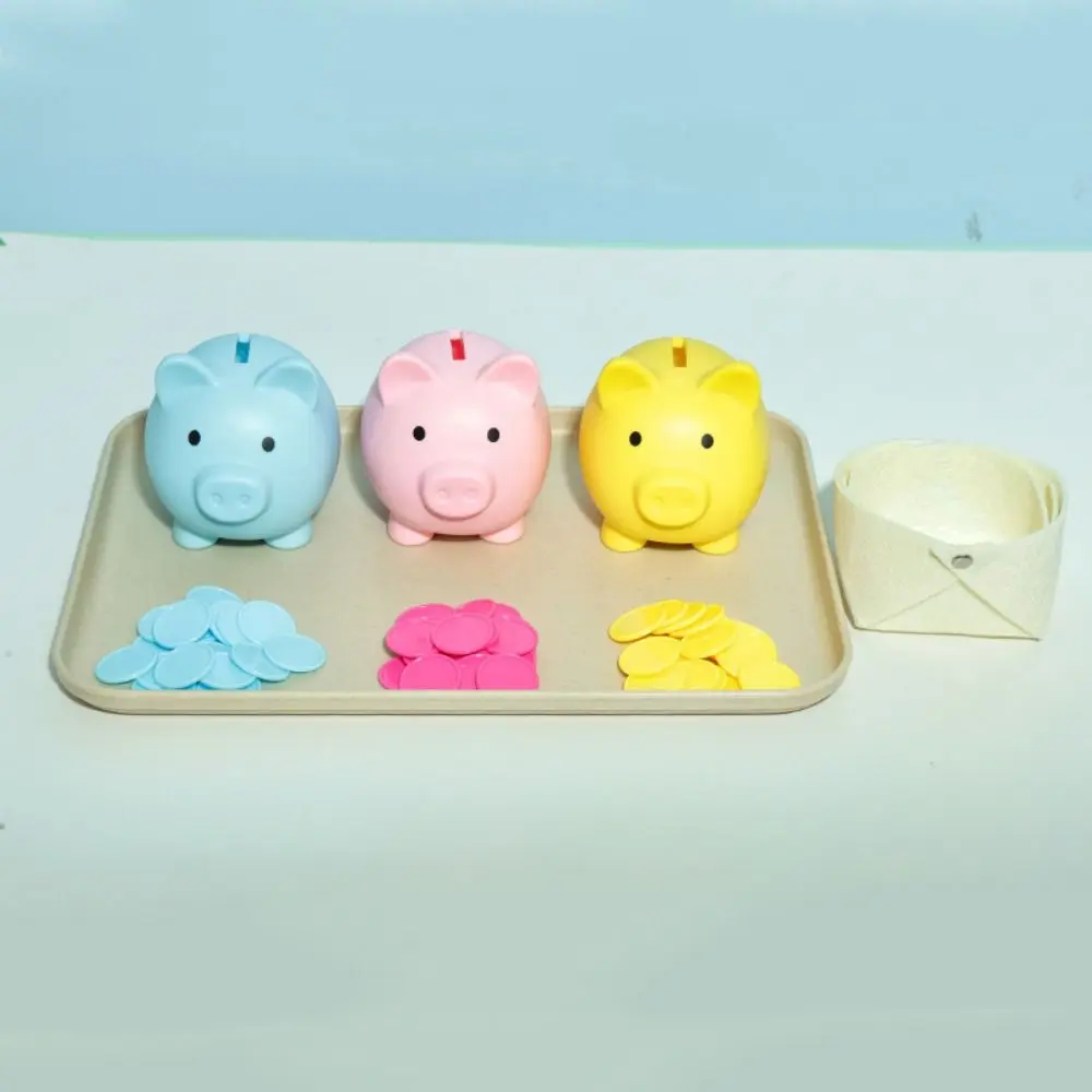 Savings Box Creative Piggy Bank Color Matching Toys Colorful Plastic ...